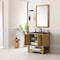 James Martin Vanities Breckenridge 30in Single Vanity, Light Natural Oak w/ 3 CM Charcoal Soapstone Top 330-V30-LNO-3CSP - alternate 6